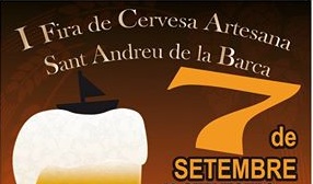 Sant Andreu de la Barca celebrarà la 1ª Fira de la cervesa artesana.