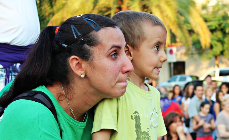 Solidaritat a la Festa Major.