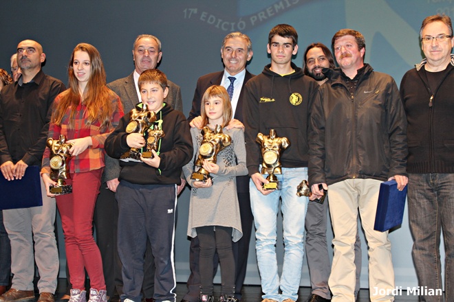 La Festa de l’Esport premia els millors esportistes de Sant Andreu de la Barca