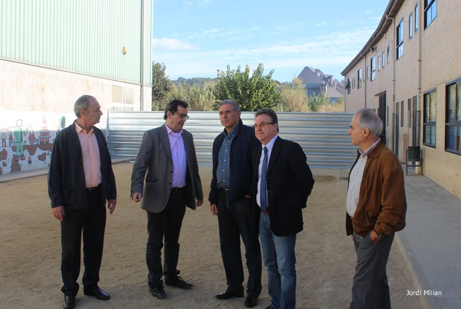 Comencen les obres de construcció dels vestidors del Josep Pla