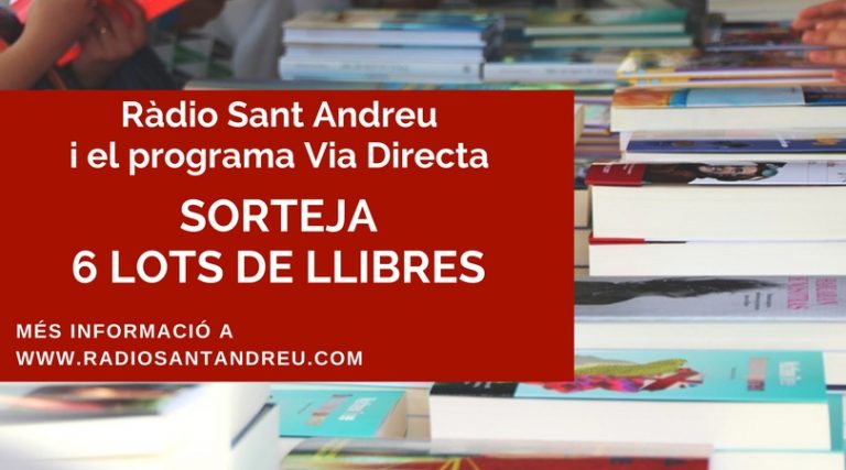 Sortejats els sis lots de llibres de Sant Jordi
