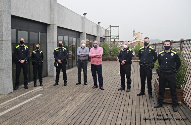 La plantilla de la Policia Local de Sant Andreu de la Barca incorpora nous efectius