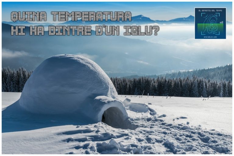 El Detectiu del Temps – Quina temperatura hi ha a l’interior d’un iglú?