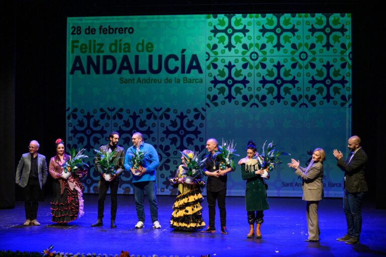 El Teatre Núria Espert acollirà diumenge l’acte de celebració del Dia d’Andalusia a Sant Andreu de la Barca amb les actuacions d’entitats i artistes locals
