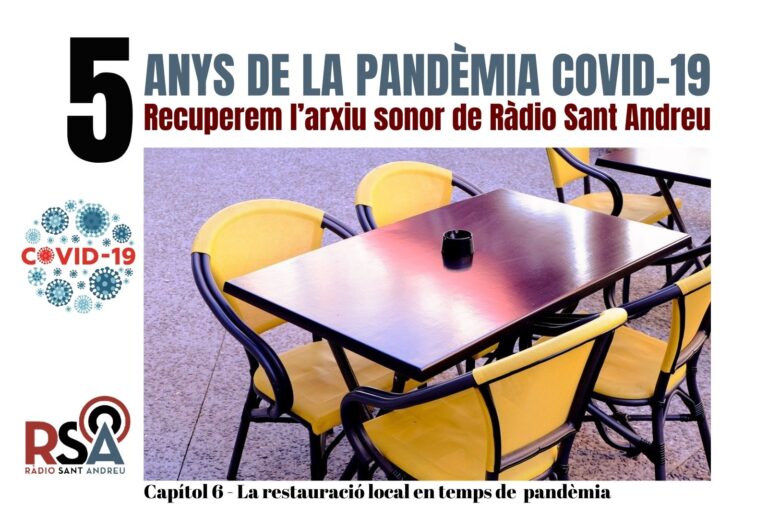 CAPÍTOL 6  REPORTATGES 5 ANYS DE PANDÈMIA COVID 19