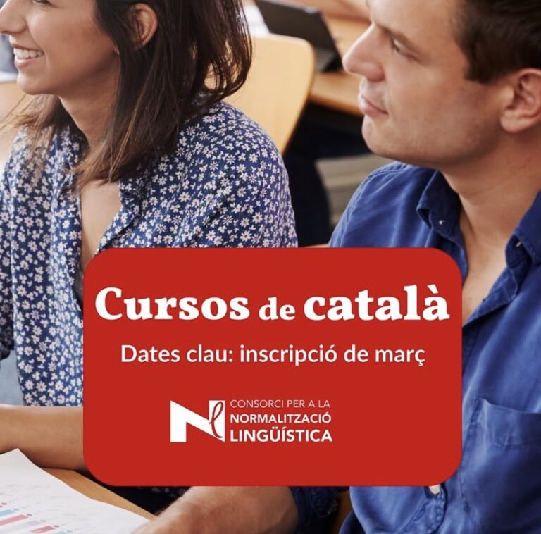Del 25 al 27 de març, inscripcions als cursos de català del Servei Local de Català