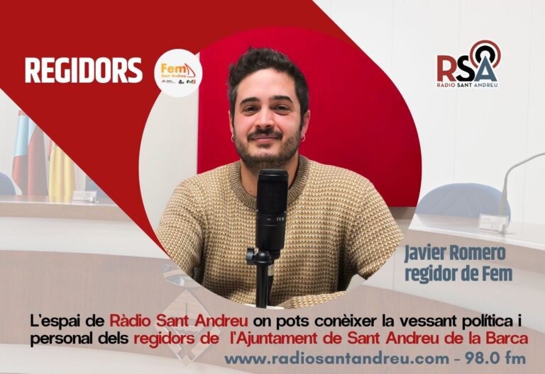 REGIDORS – Coneixem la vida personal i política del regidor Javier Romero
